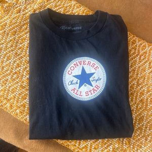 Like new black chuck Taylor converse all star shirt top